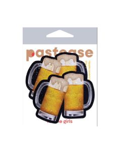 Pastease Premium Clinking Beer Mugs - Yellow O/S