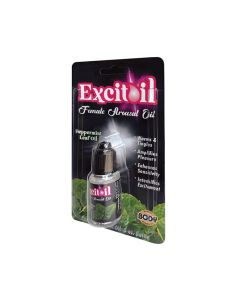 Body Action Excitoil Peppermint Arousal Oil - .5 oz Bottle Carded