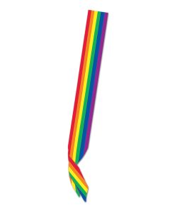 Pride Satin Sash - Rainbow