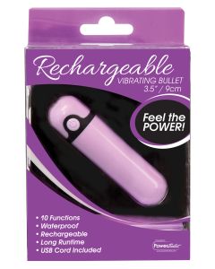 Simple & True Rechargeable Vibrating Bullet
