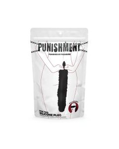 Punishment Fox Tail Plug - Black