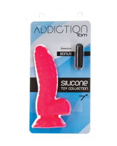Addiction Tom 7" Dildo - Hot Pink