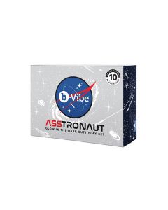 Vibe Asstronaut Butt Play Set - Glow in the Dark