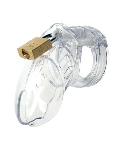 CB-6000S 2 1/2" Cock Cage & Lock Set - Clear