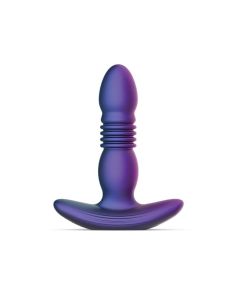 Hueman Supernova Thrusting Butt Plug - Purple