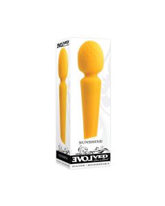 Evolved Sunshine Flexible Wand Vibrator - Yellow