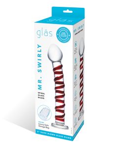 Glas Mr Swirly Dildo