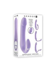 Gender X Orgasmic Orchid Poseable Vibrator - Purple