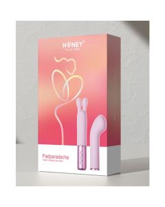 The Naughty Collection Interchangeable Heads Vibrator - Pinki Bundle