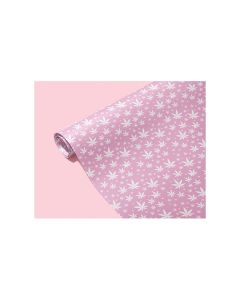 Pink Pot Leaf Wrapping Paper