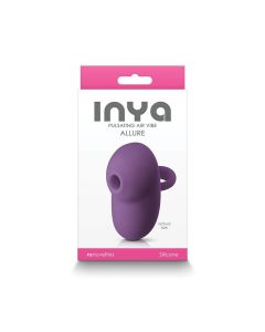 INYA Allure Pulsating Air Vibe - Dark Purple