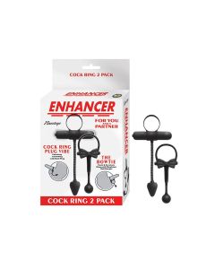 Enhancer Cockring 2 Pack - Black