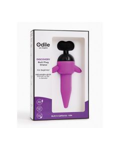 Odile Discovery Tapered Butt Plug Dilator - Purple