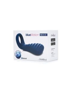 OhMiBod Blue Motion Nex 3 Bluetooth Couples Ring - Cobalt Blue