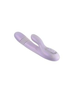 Playboy Pleasure Bumping Bunny Rabbit Vibrator - Opal