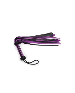 Plesur 22" Leather Flogger - Purple