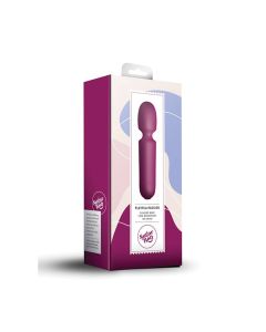 SugarBoo Playful Passion Wand Vibrator - Burgundy
