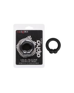 Alpha Liquid Silicone Muscle Ring - Black