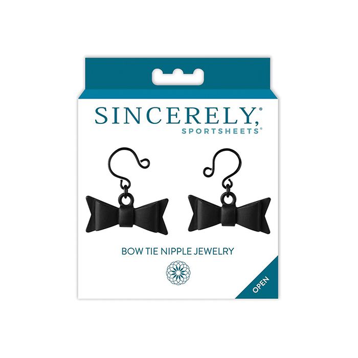 Sincerely Bow Tie Nipple Jewelry